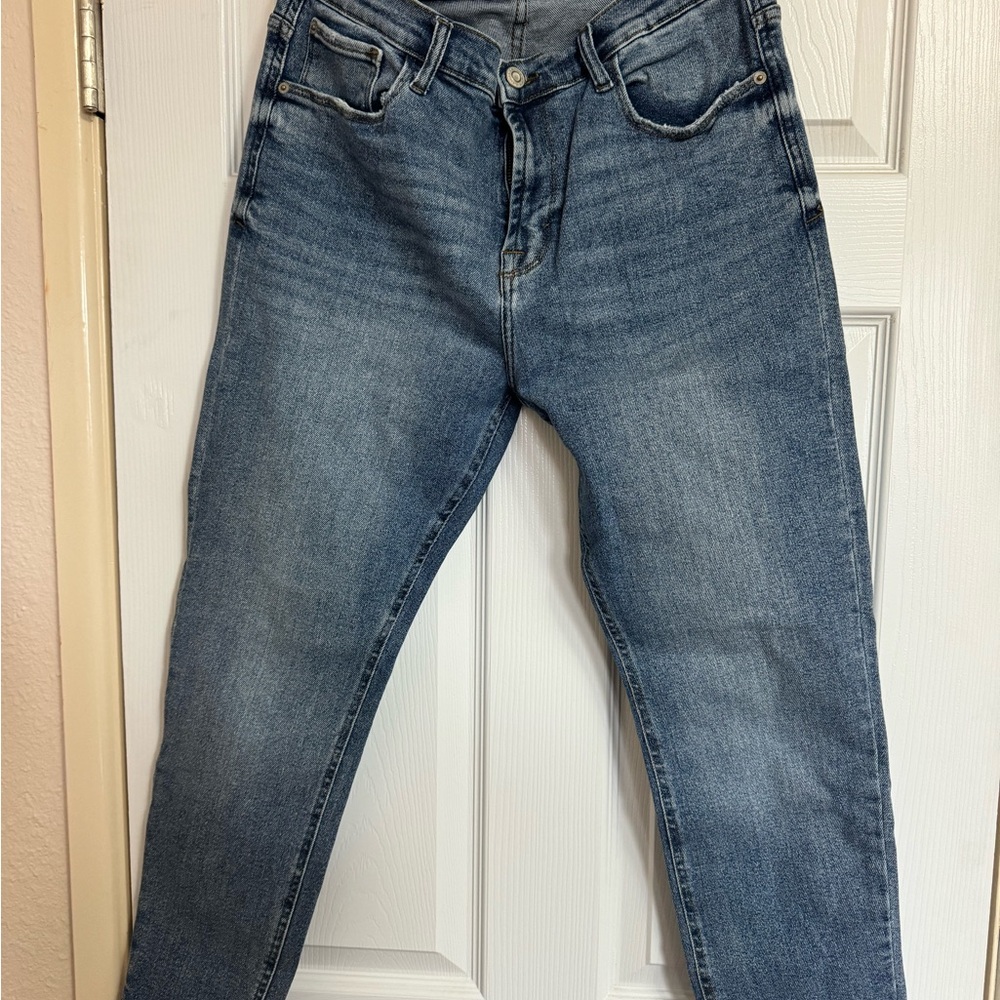 Kensie Light Blue High-Rise Skinny Jeans